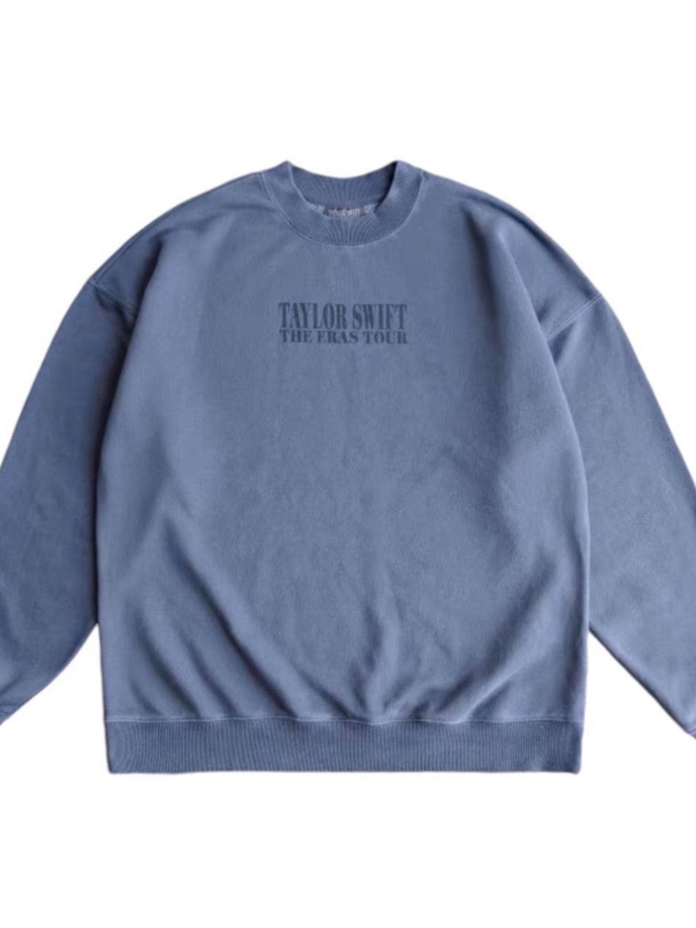 Taylor Swift Blue Crewneck Sweater - The Eras Tour